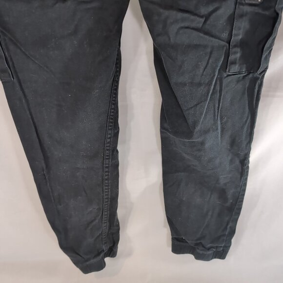 Levi's Cargo Joggers Black Youth Kids XL Extra Large Pants Cuffed Boys Elastic - Picture 6 of 11